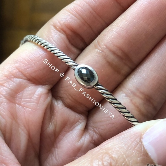 David Yurman bangle bracelet with gemstones - Picture 11 of 17